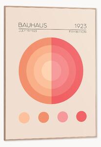 Nástenná dekorácia v ráme Bauhaus