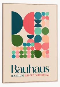 Nástenná dekorácia v ráme Bauhaus