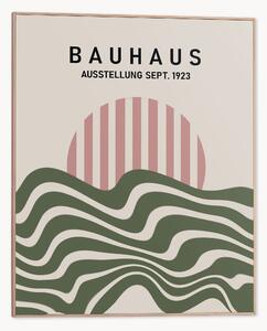 Nástenná dekorácia v ráme Bauhaus