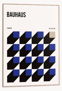 Nástenná dekorácia v ráme Bauhaus