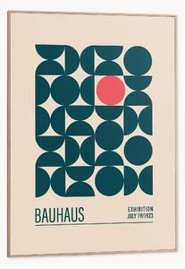 Nástenná dekorácia v ráme Bauhaus