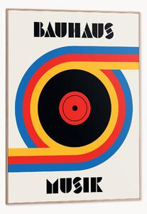 Nástenná dekorácia v ráme Bauhaus