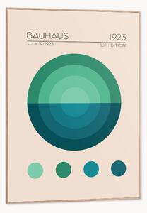 Nástenná dekorácia v ráme Bauhaus