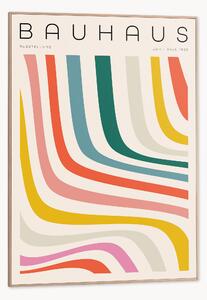 Nástenná dekorácia v ráme Bauhaus Art