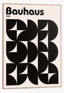 Nástenná dekorácia v ráme Bauhaus