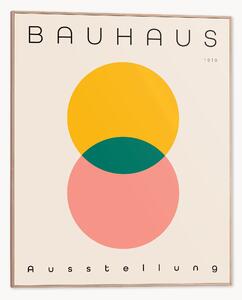 Nástenná dekorácia v ráme Bauhaus