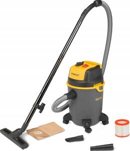 Stanley SXVC20PTE Priemyselný vysávač Black Yellow 1200 W