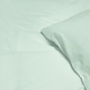 Goldea bavlnené posteľné obliečky - svetlo mätové 140 x 200 a 70 x 90 cm