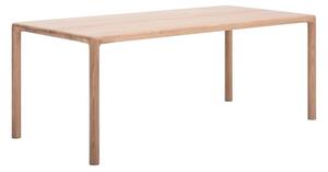 Jedálenský stôl z dubového dreva 90x200 cm Derven – Gazzda