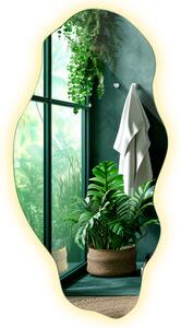 Zrkadlomat.sk Nepravidelne led zrkadlo elegantný Nepravidelne led zrkadlo elegantný 40x80 cm lnbl1-40x80-00000000