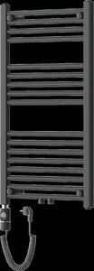 Mexen Mars, elektrické vykurovacie teleso 900 x 500 mm, 600 W, antracitová, W110-0900-500-2600-66