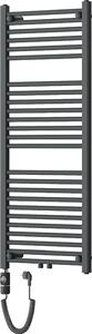 Mexen Mars, elektrické vykurovacie teleso 1200 x 500 mm, 600 W, antracitová, W110-1200-500-2600-66
