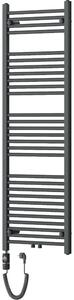 Mexen Mars, elektrické vykurovacie teleso 1500 x 500 mm, 600 W, antracitová, W110-1500-500-2600-66