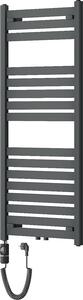 Mexen Uran, elektrické vykurovacie teleso 1200 x 500 mm, 600 W, antracitová, W105-1200-500-2600-66