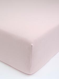 Jersey plachta s elastanom Deluxe 120 × 200 cm – pudrová