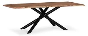 Jedálenský stôl z masívu akácie 100x220 cm Anuri – MOME