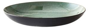 Zelená/čierna misa z kameniny ø 40 cm Gastro Black/Green – Bitz