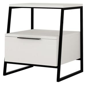 PRÍRUČNÝ STOLÍK, biela, kompozitné drevo, 45/50/41 cm Livetastic - Online Only zostavy, Online Only