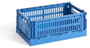 HAY Úložný box Colour Crate S, electric blue