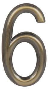 MP - DOMOVÁ ČÍSLICA "6"- 75 mm - nalepovacia