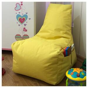 Detský sedací vak ACELYA žltá