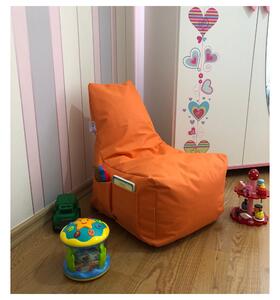 Detský sedací vak ACELYA oranžová