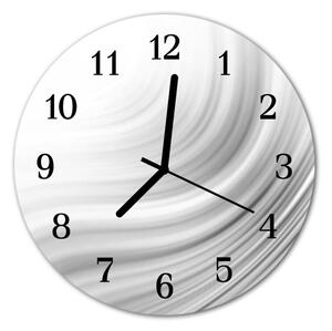 Sklenené hodiny okrúhle Abstrakcie fi 30 cm