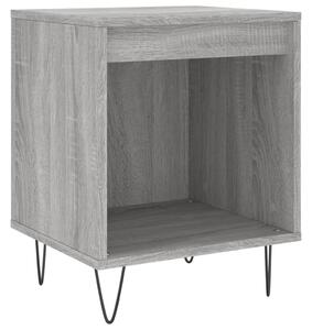Nočný stolík sivý sonoma 40x35x50 cm kompozitné drevo