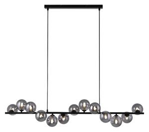 Schöner Wohnen 14504-18 - LED závesný luster DUBAI 13xG9/3W/230V čierna/dymová