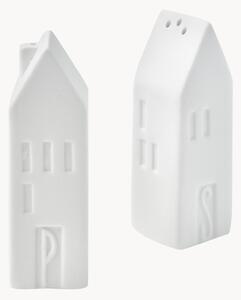 Súprava soľničky a koreničky z porcelánu Home, 2 diely