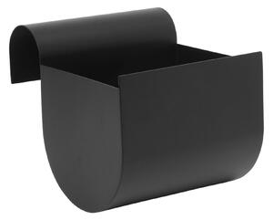 FERM LIVING Kvetináč Uma, Small, Black