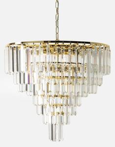 Zuma Line 17701/20-GLD - Luster na reťazi VERSAILLES 20xE14/40W/230V zlatý
