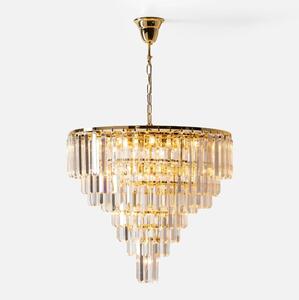 Zuma Line 17701/20-GLD - Luster na reťazi VERSAILLES 20xE14/40W/230V zlatý
