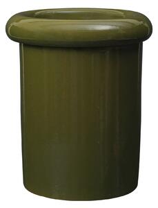FERM LIVING Kvetináč Rollo, Small, Moss Green