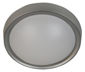 CLX LED stropné / nástenné osvetlenie CACERES, 1xE27, 11W, 30cm, okrúhle, šedé
