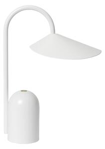 FERM LIVING Prenosná lampa Arum, White