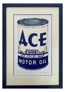 Ptáček Petr - Motor oil ace | 34.8x48.6