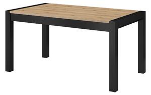 Jedálenský stôl Armin Typ 92 (pre 8 a viac osôb) (dub taurus + matná čierna). Vlastná spoľahlivá doprava až k Vám domov. 1044559
