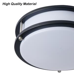 Brilagi - Stropné svietidlo ELARO 2xE27/40W/230V pr. 26 cm čierne