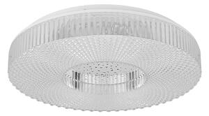 CLX LED stropné osvetlenie SORRENTO, 24W, teplá biela-studená biela, 40cm, okrúhle, číre