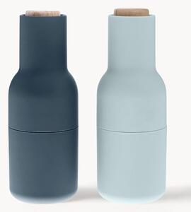 Súprava mlynčekov na soľ a korenie s drevenými vrchnákmi Bottle Grinder, 2 diely