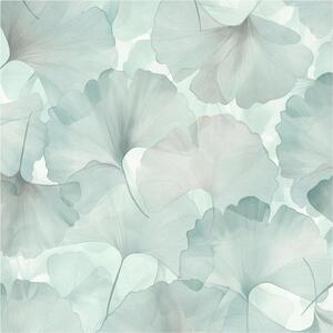 Vliesové tapety na stenu Elysium 10470-18, rozmer 10,05 m x 0,53 m, listy ginko zelené, Erismann