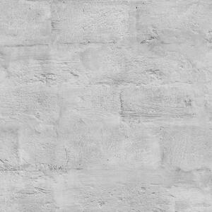 Vliesová sivá umývateľná tapeta na stenu tehly, tehlová stena - M53009, Loft, Ugépa