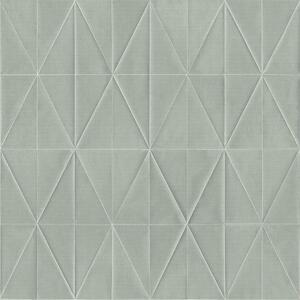 Vliesová, sivá tapeta geometrický vzor, origami 148708, Blush, Esta Home