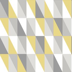 Vliesová tapeta geometrický vzor - farebné trojuholníky 138921, Little Bandits, Esta