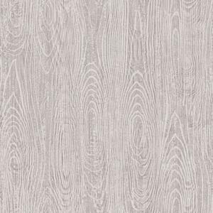 Metalická strieborná /sivobéžová vliesová tapeta imitacia dreva 347555, Matières - Wood, Origin