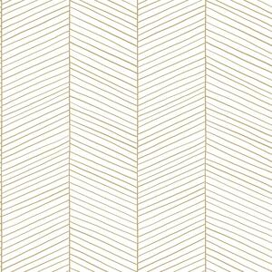 Bielo-zlatá vliesová tapeta pruhy, prúžky 139135, Art Deco, Esta