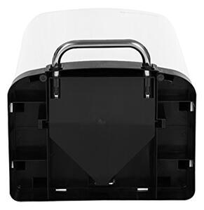 Odpadkový kôš s pomalým zatváraním SLOW, 30l, biela SongmicsHome