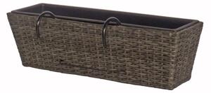 Kvetináč na zábradlie 62 cm Thalia – Garden Pleasure