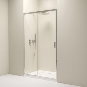 Erga Alpine, posuvné sprchové dvere do otvoru 90x195 cm, 6mm číre sklo, chrómový profil, ERG-V02-ALPINE-D090-CR